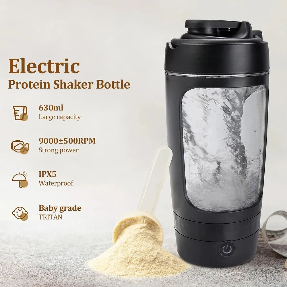 Portable Protein Shaker Bottle